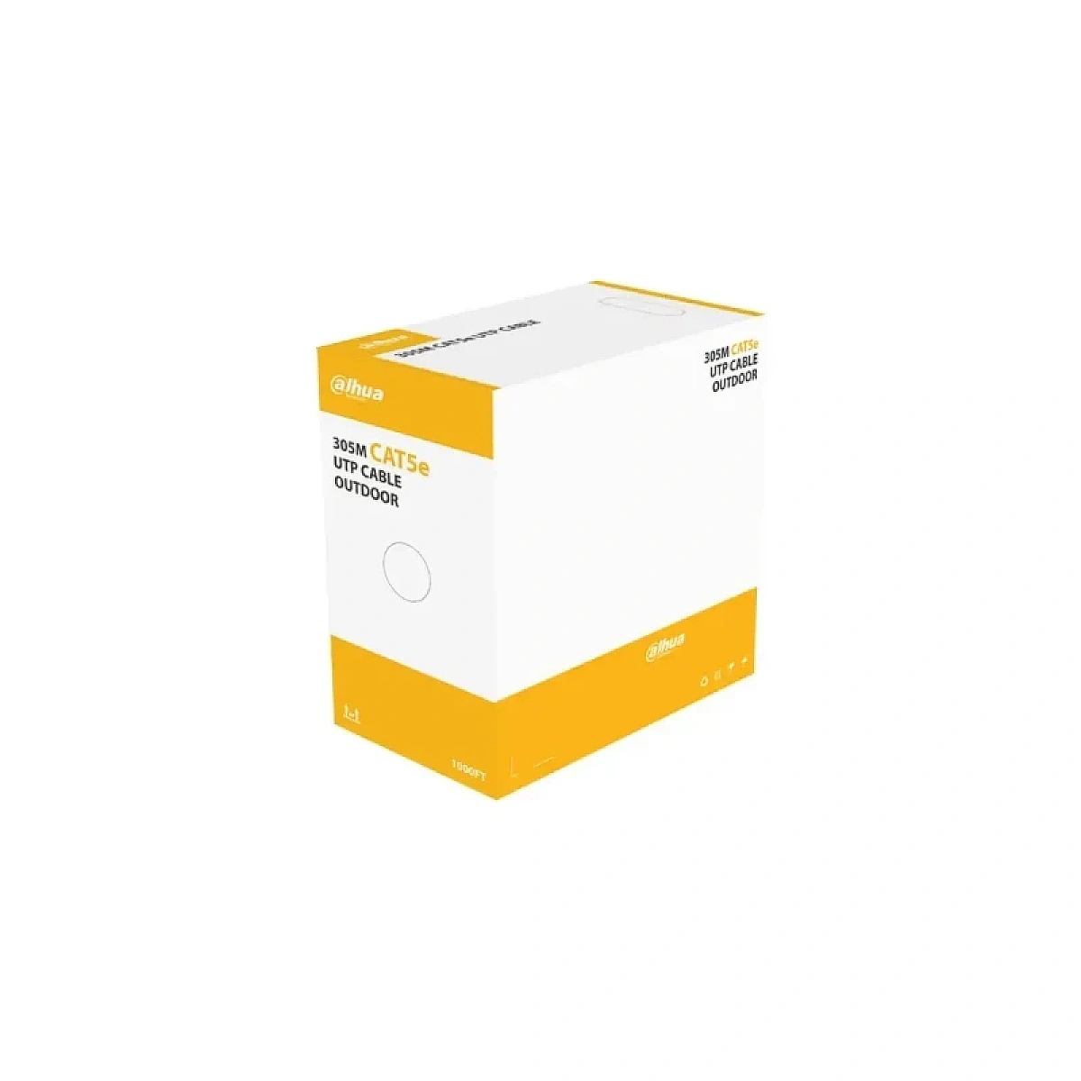 CABLE UTP CAT5E PARA EXTERIORES DE 305M 24 AWG CUBIERTA EXTERIOR MDPE CUMPLE CON CERTIFICACION RETARDANTE DE FLAMA ANSI/TIA 568-C.2