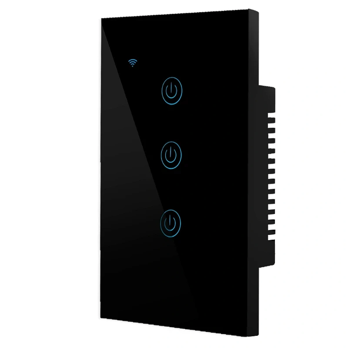 Interruptor inteligente 3 botones WIFI - blanco/negro