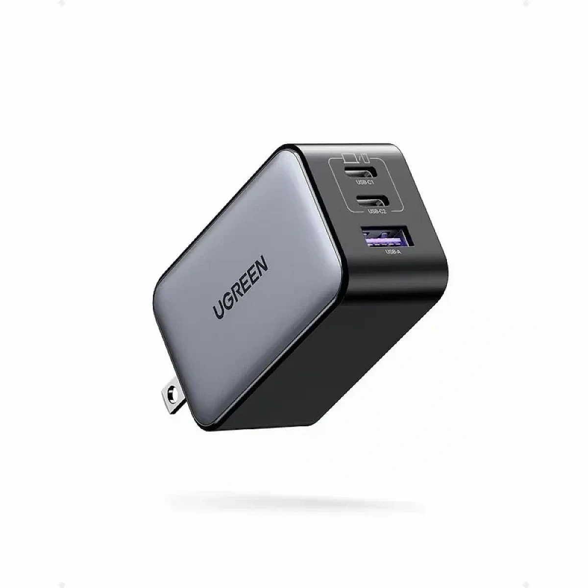 CARGADOR GAN CD244 - 65 W - FAST CHARGER - 2 USB C+ 1 USB A