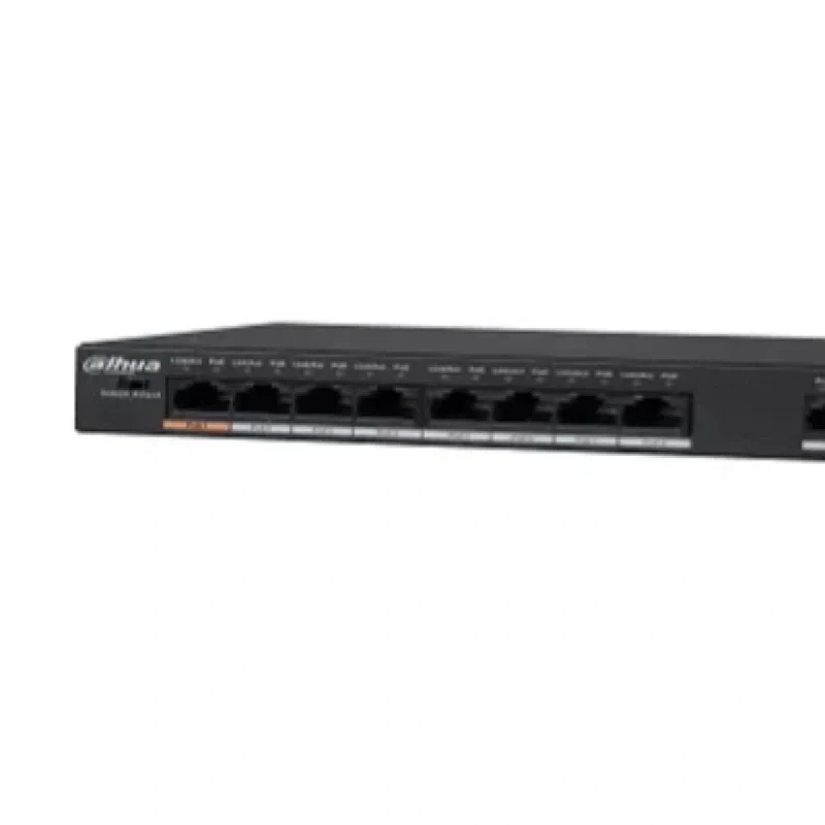 DH-PFS3009-8ET-96 SWITCH POE 8 PUERTOS 10/100, 96W TOTAL (HI-POE, PUERTO 1 60W)
