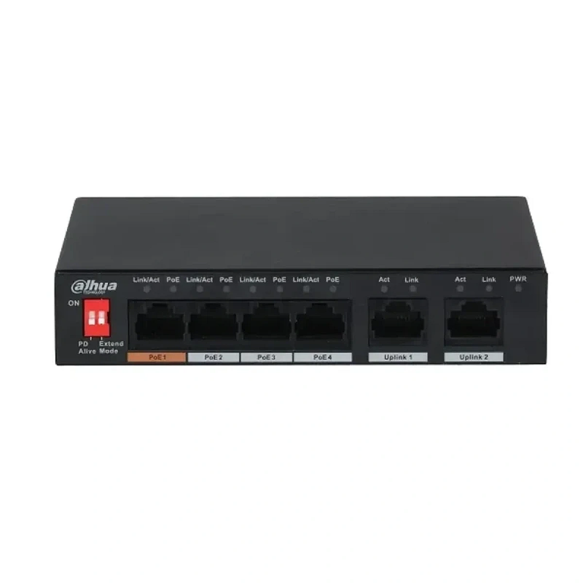 DH-PFS3006-4ET-60 SWITCH POE 4 PUERTOS 10/100, 60W
