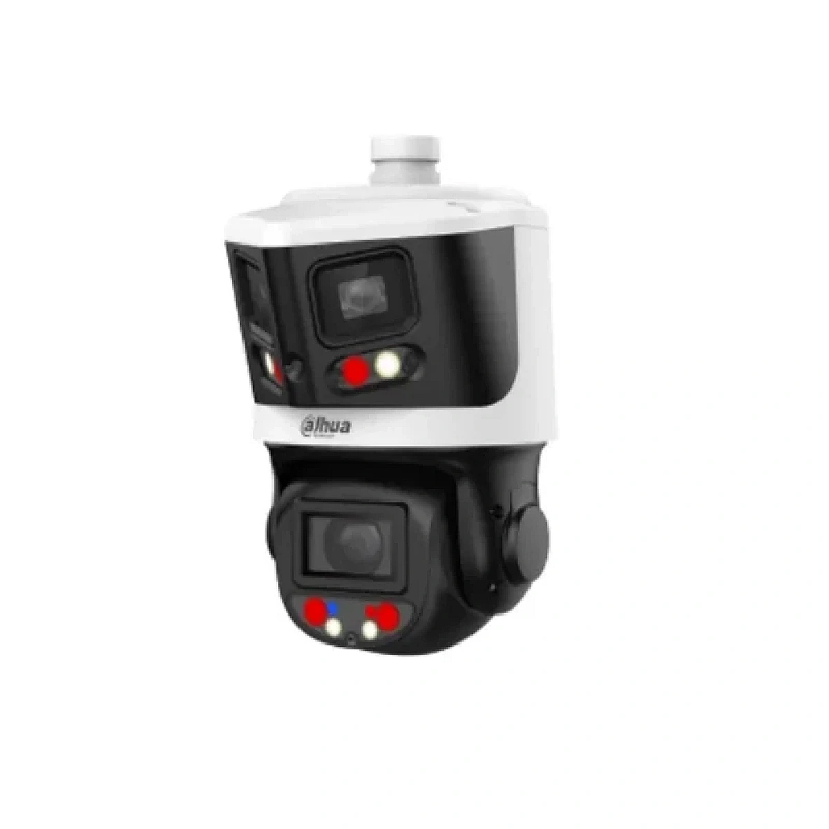 DH-SDT3E410-8P-MB-A-PV1 CÁMARA IP PANORÁMICA + PTZ STARLIGHT TiOC, 8 MP + 4 MP, ZOOM ÓPTICO 10X