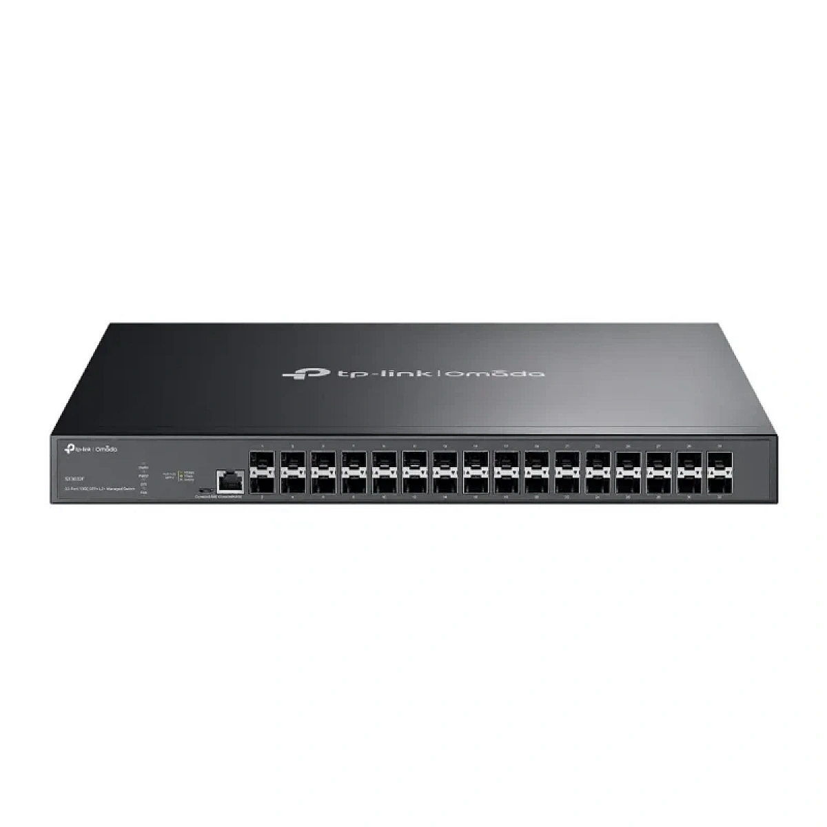 SX3032F Switch administrable Omada L2+, 32 SFP+ 10G, 640Gbps, jumbo 9K, 1+1 PSU redundante, ACL, QoS, VLAN, IGMP, static routing, ERPS, rackeable.