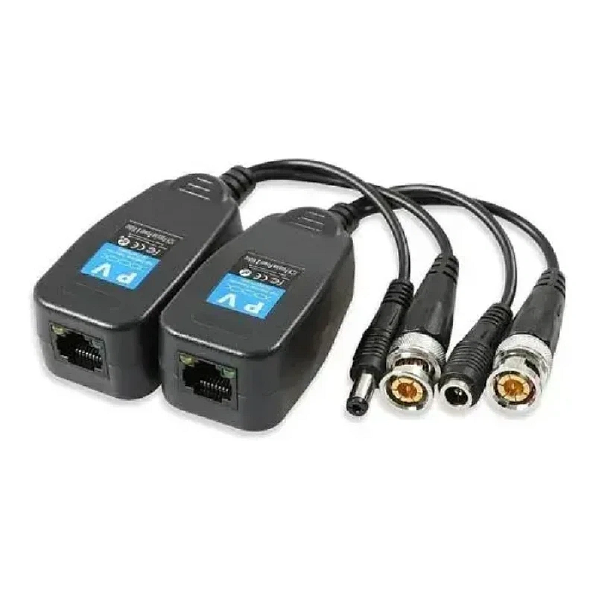 Video balun RJ45 8MP para cámaras CCTV