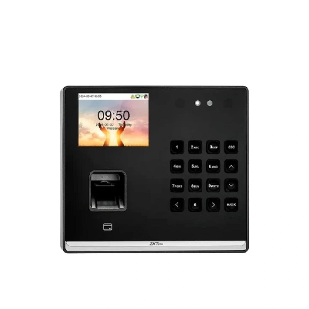 CONTROL DE ASISTENCIA ADMS 500 ROSTROS 1000 HUELLA Y TARJETA. 150,000 EVENTOS. BATERIA DE RESPALDO