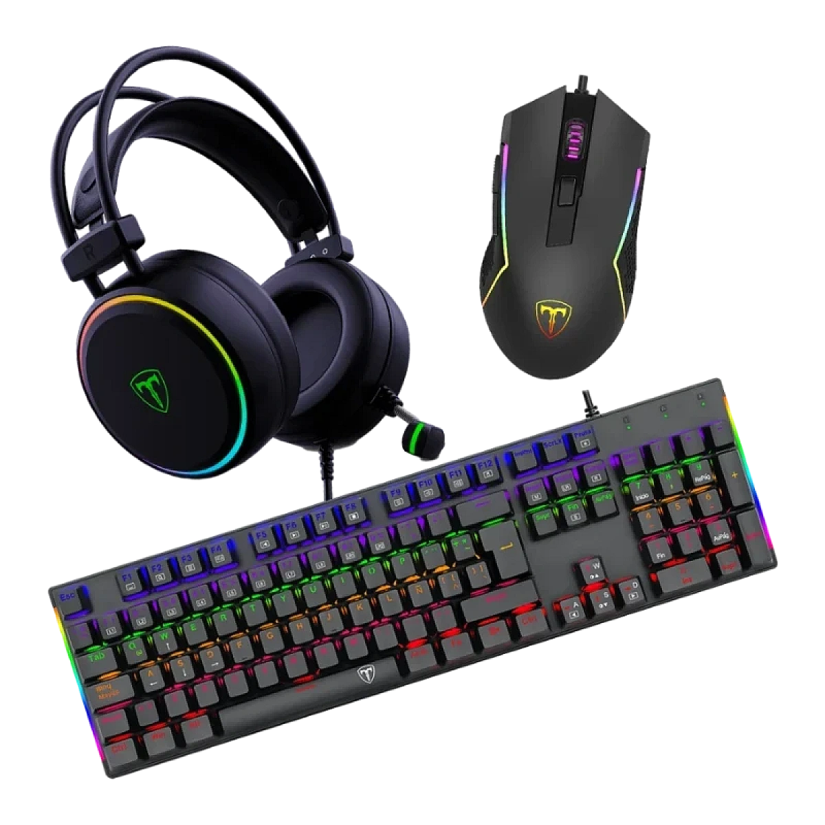 Combo T-Dagger 3 en 1 (FS Keyboard + Headset + Mouse)