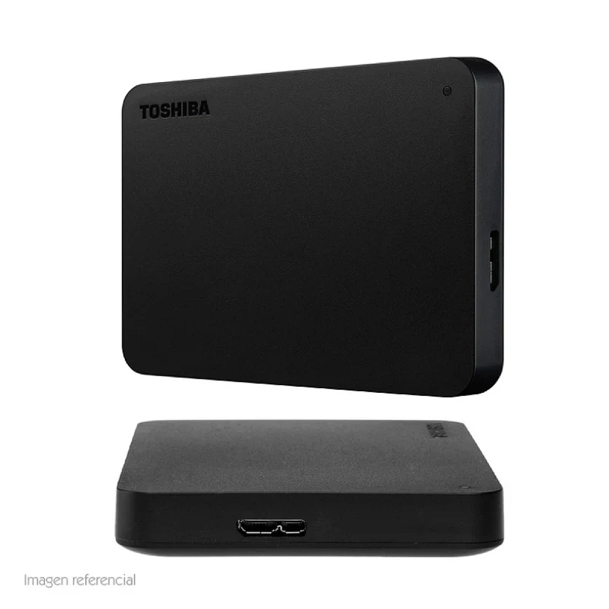 Disco duro externo Toshiba Canvio Basic, 2TB, USB 3.0, 2.5", Negro.
