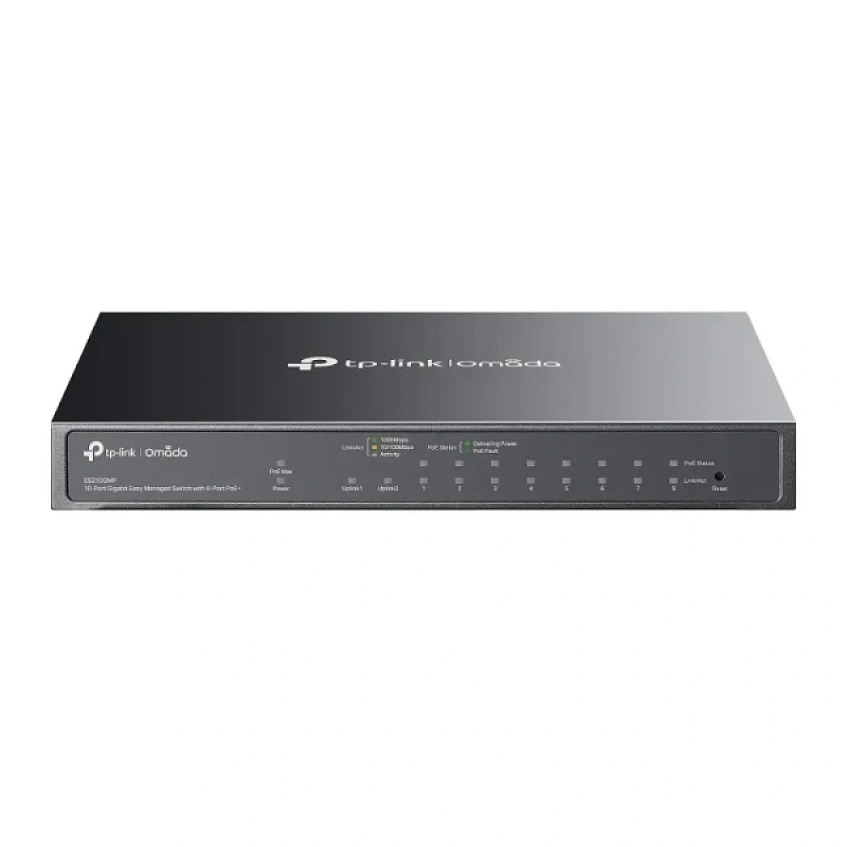 Switch administrable Omada ES210GMP 10-Port Gigabit